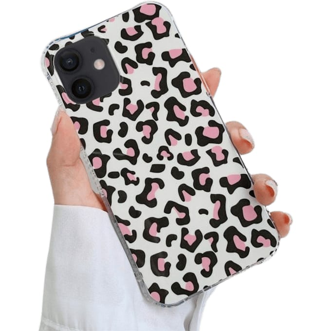 Mocaa iPhone 12 Mini Shockproof Luipaardprint Hoesje Meerkleurig