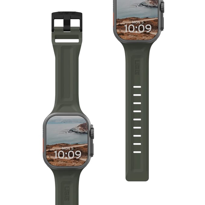 UAG Scout Strap voor de Apple Watch | 44/45/46/49 mm - Foliage Green