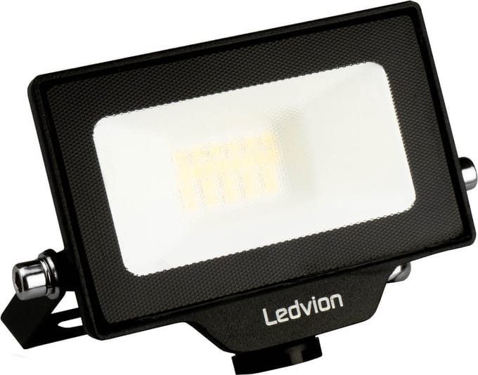 Ledvion - LED Breedstraler - Incl. 0.5M - 10W - 6000K - 1100L - IP65