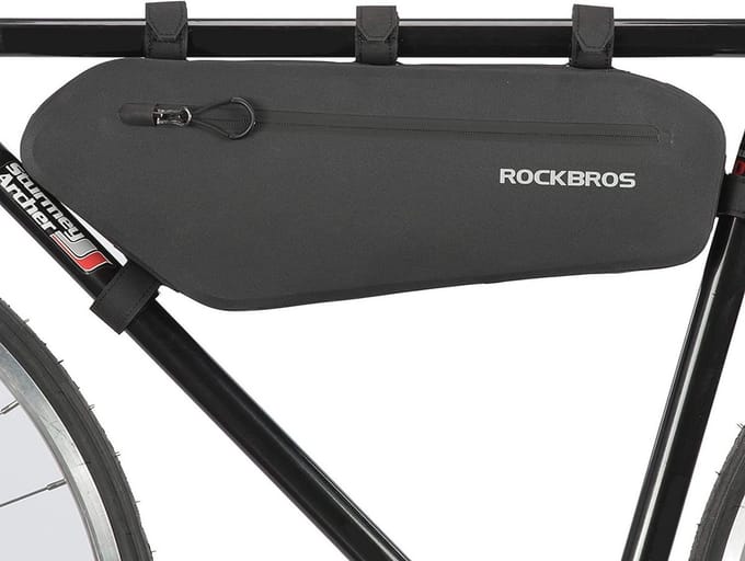 Waterdichte Fietstas voor op het frame - Driehoekige Tas met 3L Capaciteit