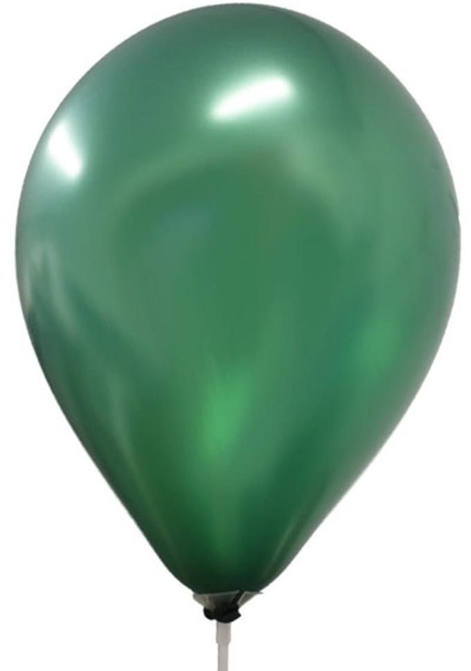 Metallic Ballonnen Donkergroen (10st)