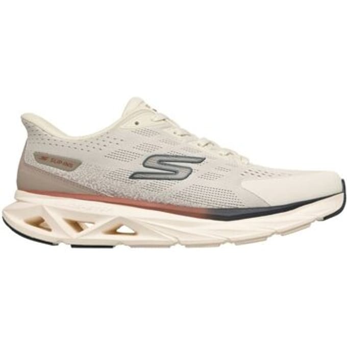 Skechers Hands Free Slip-In Glide Step Vortex heren sneaker - Natural