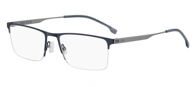Hugo Boss BOSS 1698 Matte blue ruthenium 57/19/150 MAN Brilmonturen