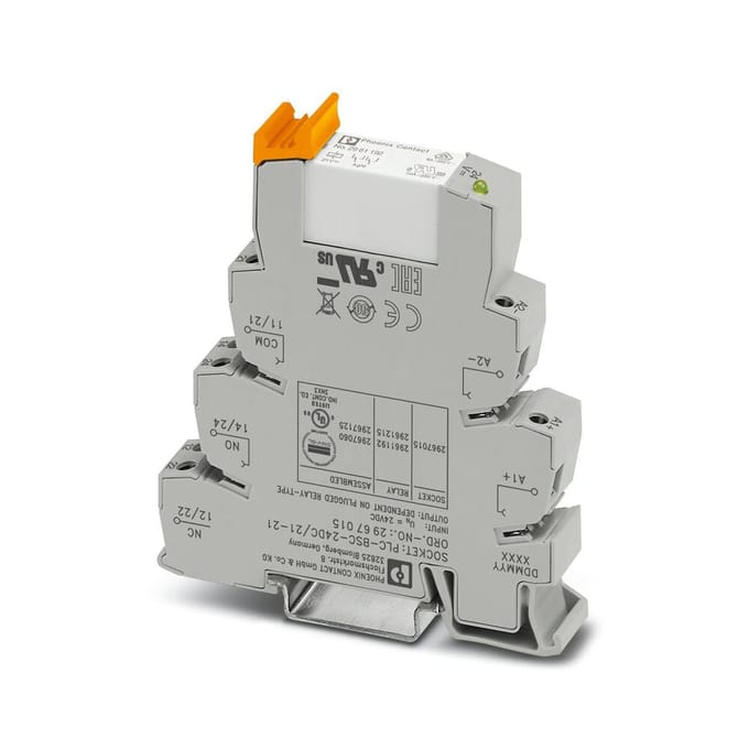 Phoenix Contact PLC-RSC- 24DC/21-21 Interfacerelais 24 V/DC 6 A 2x wisselcontact 1 stuk(s)