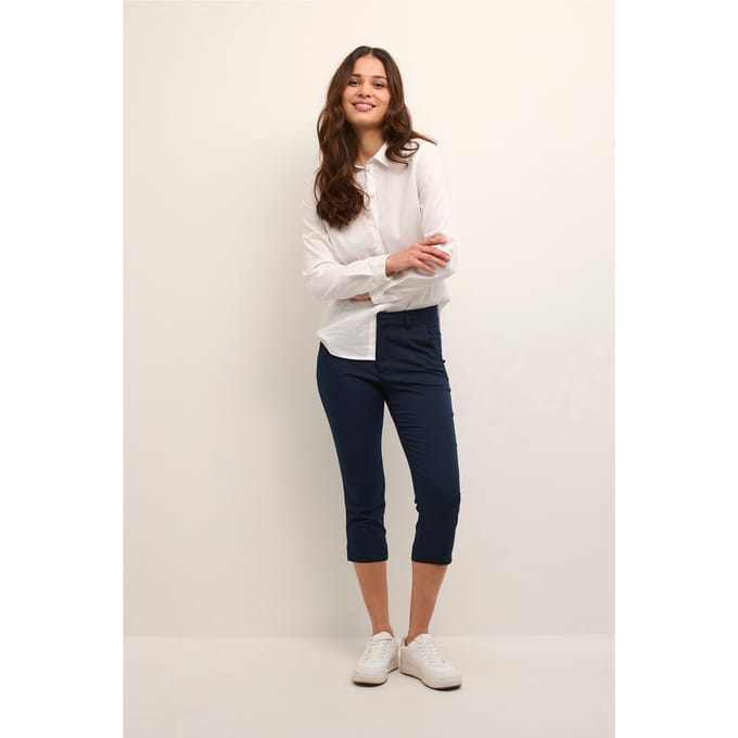 Kaffe KAlea Capri Pants Dames Broek - Maat 42