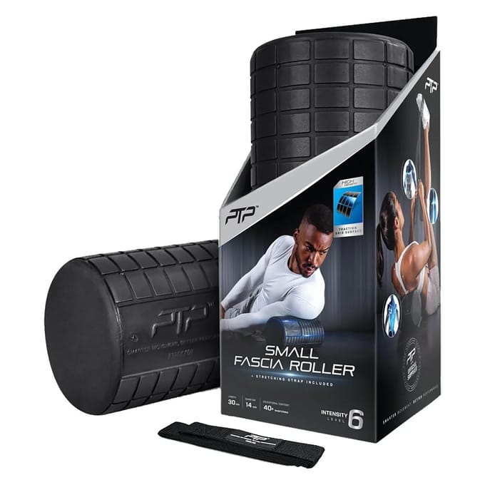 PTP - Fascia Release Roller Medium - Foamroller - 45 cm lang - Fitnessroller - Massageroller - Intensiteitslevel 6/10