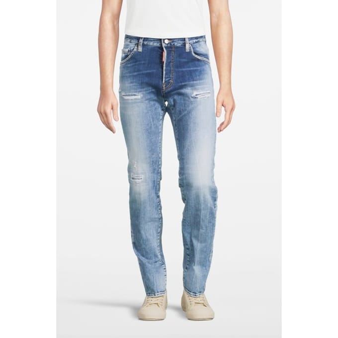 Dsquared2 Cool Guy Jeans Blue Größe: 46 | Slim Jeans Outlet | Herren | Blau