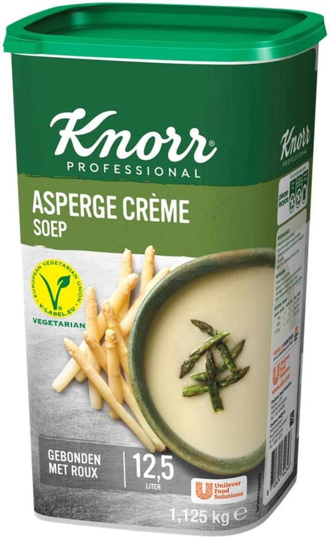 Knorr - Aspergecrèmesoep - 12.5 liter