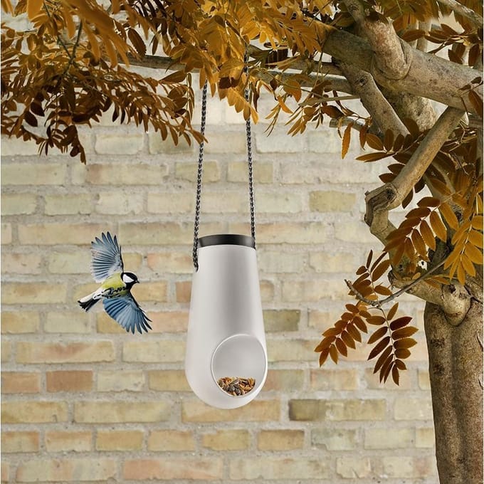 Eva Solo - Vogel Voederbak Hangend - Keramiek - Wit -