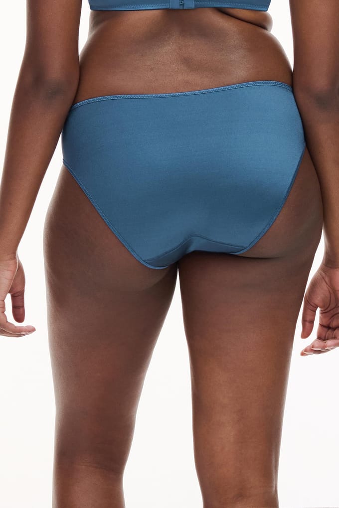 Chantelle Co Bo. Brief Std Std W. Jeans Blue Taglia: 46 | Biancheria intima Outlet | Donna | Blu