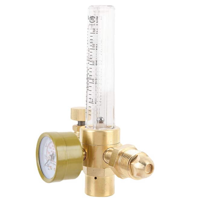 Argon Doorstroommeter Regulator TIG Lassen 4000PSI MIG Lasser Gasregelaar Drukreduceerventiel Tester