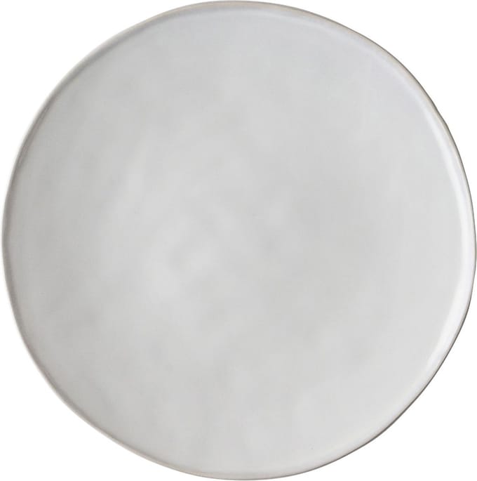 Dutch Rose Organic Dutch Rose Bord Plat - Ø 26,5 cm Wit