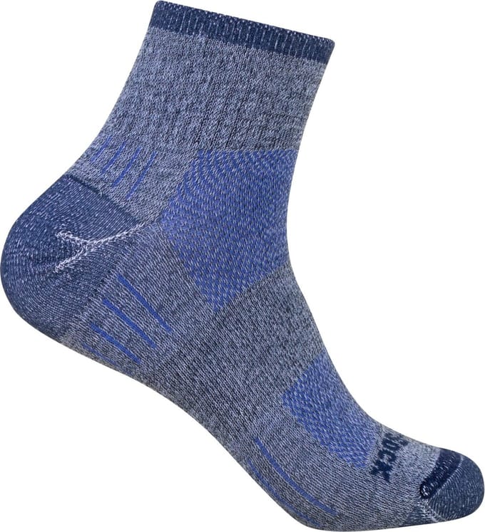 Wrightsock Escape Quarter - Blauw/Grijs - 41-45