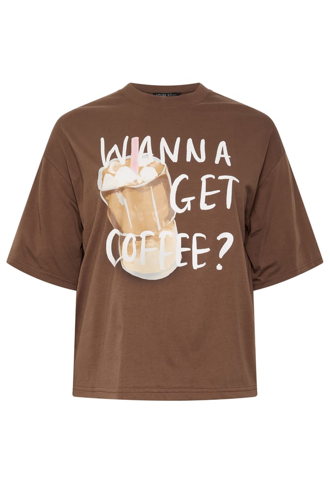 Limited Collection Bruin Tshirt Met Slogan Size 38