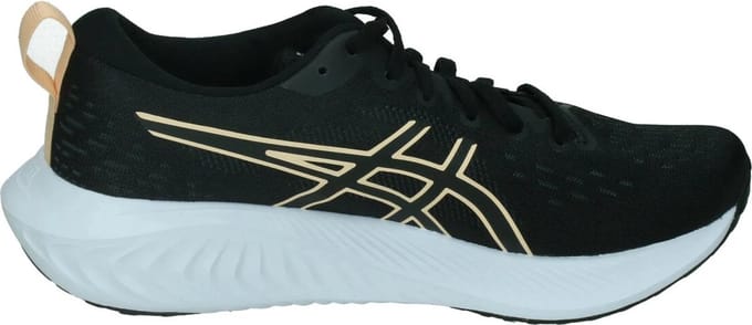 Asics gel-excite 10 in de kleur zwart - Maat 42.5