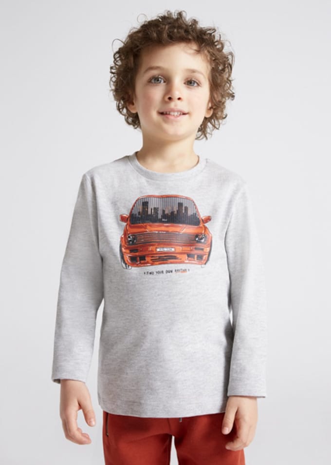 Mayoral Grey vigor L/s longsleeve