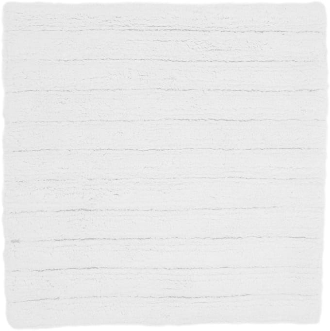 Heckettlane Badmat Antislip Vivienne - Wit - 60x60 - Wasbaar