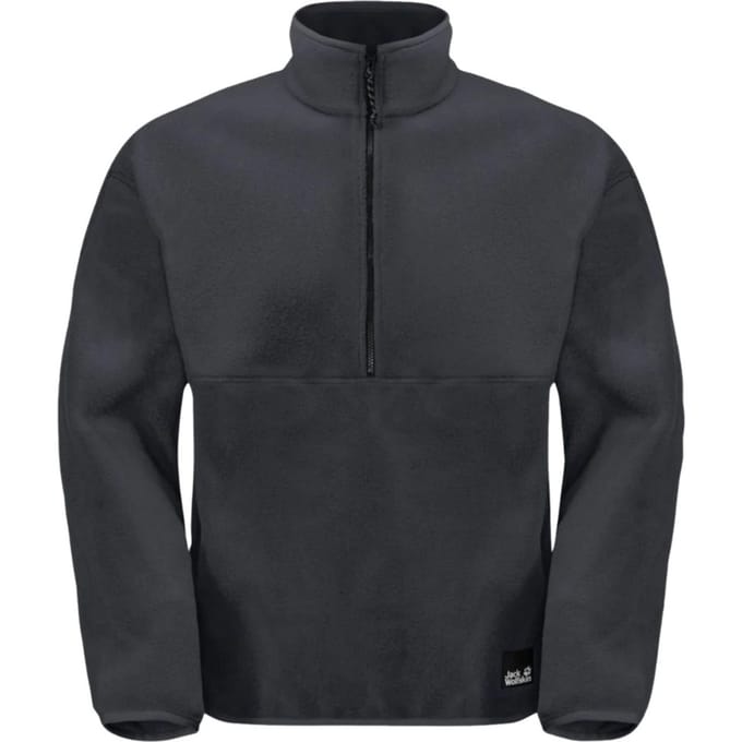 Jack Wolfskin Heren Osloer Fleece Top (Zwart)