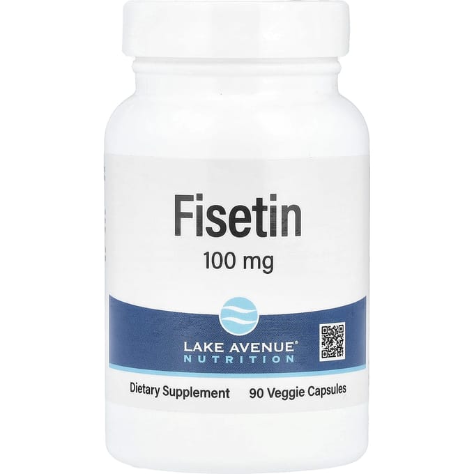 Fisetin, 100 mg, 90 vegetarische capsules
