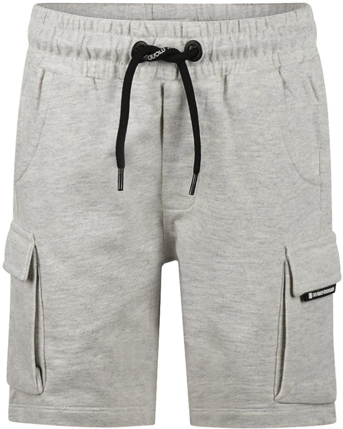 No Way Monday - Jongens joggingshorts - Grijs - Maat 128