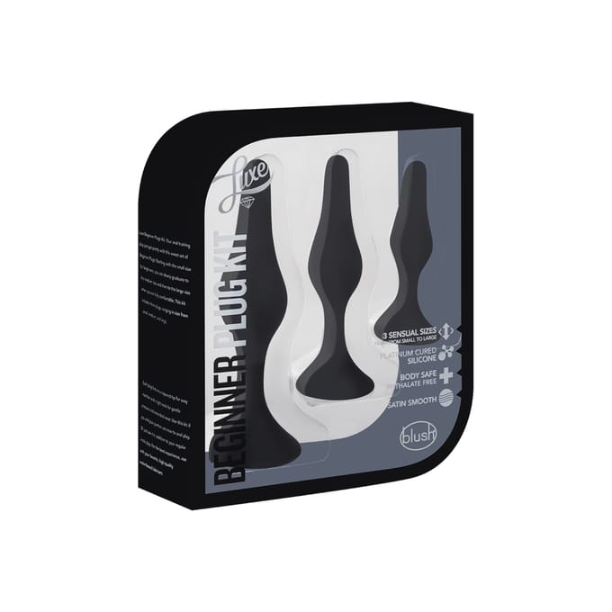 'Beginner Plug Set', 8,5 - 13,5 cm, 3 delen
