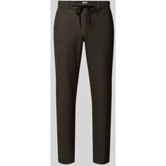 Stoffen broek met tunnelkoord, model 'Phil'