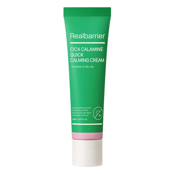 [Real Barrier] Cica Calamine Snel Kalmerende Crème 30ml green