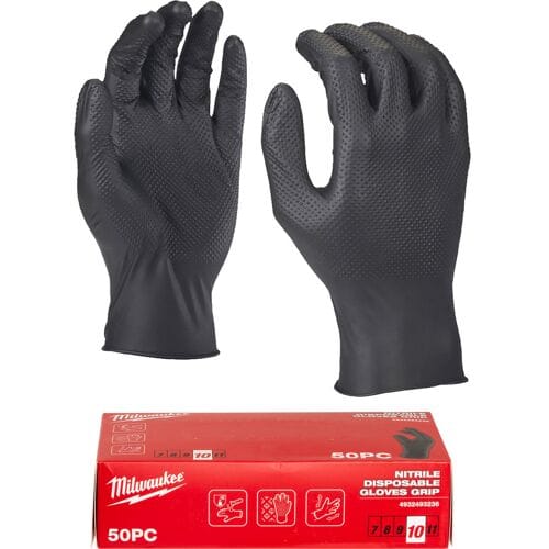 Milwaukee nitril disposable handschoenen 50 stuks 10/XL (50 Stuks)