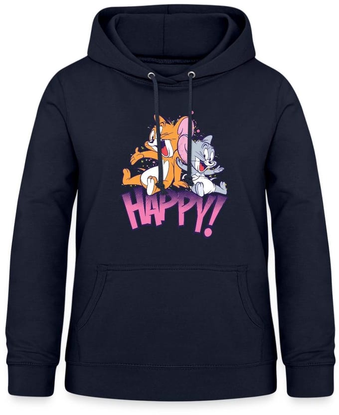 Tom En Jerry Met Nibbles Hoodie Dames