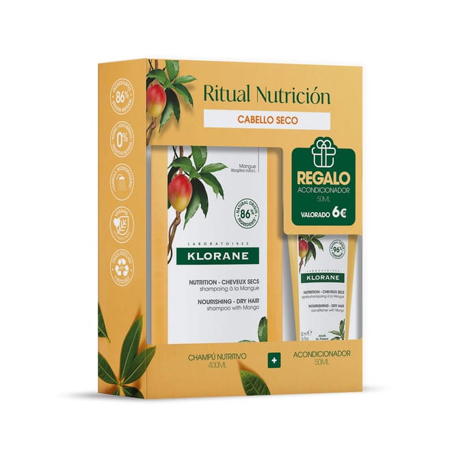 Al Mango Voedende Shampoo Lot 2 stuks