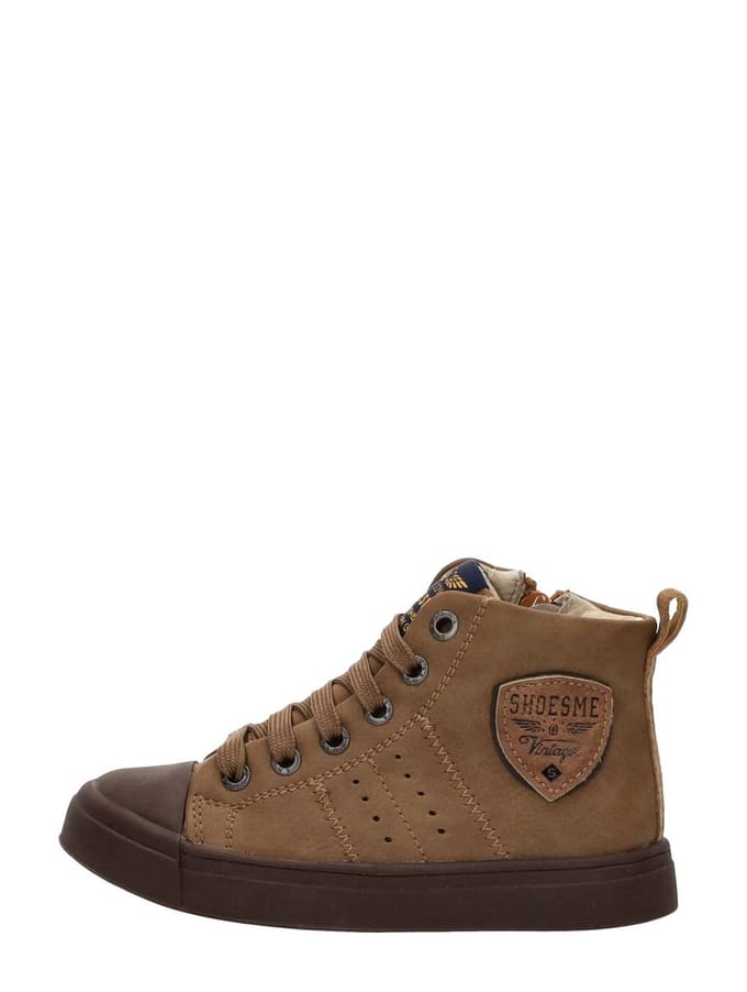 Shoesme - Veterschoenen Hoog Cognac 30