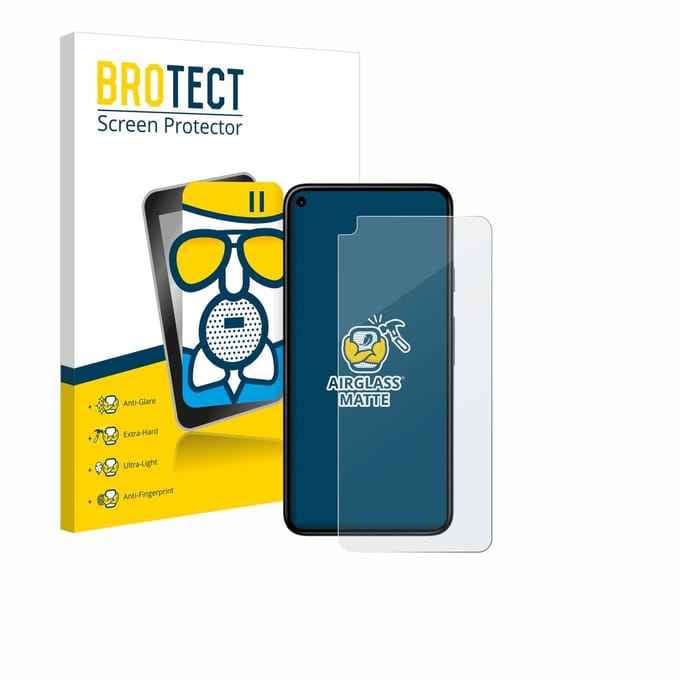 BROTECT - Screenprotector voor Google Pixel 5 - Folie Beschermfolie Beschermglas matte