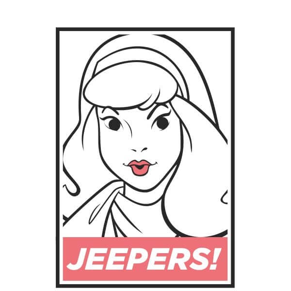 Scooby Doo Jeepers! Women's T-Shirt - White - S