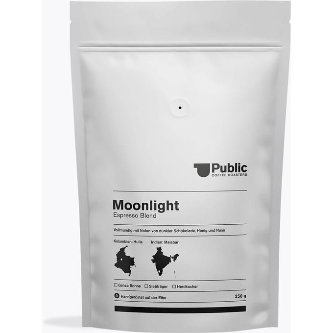 Public Coffee Roasters Moonlight Espresso 250g