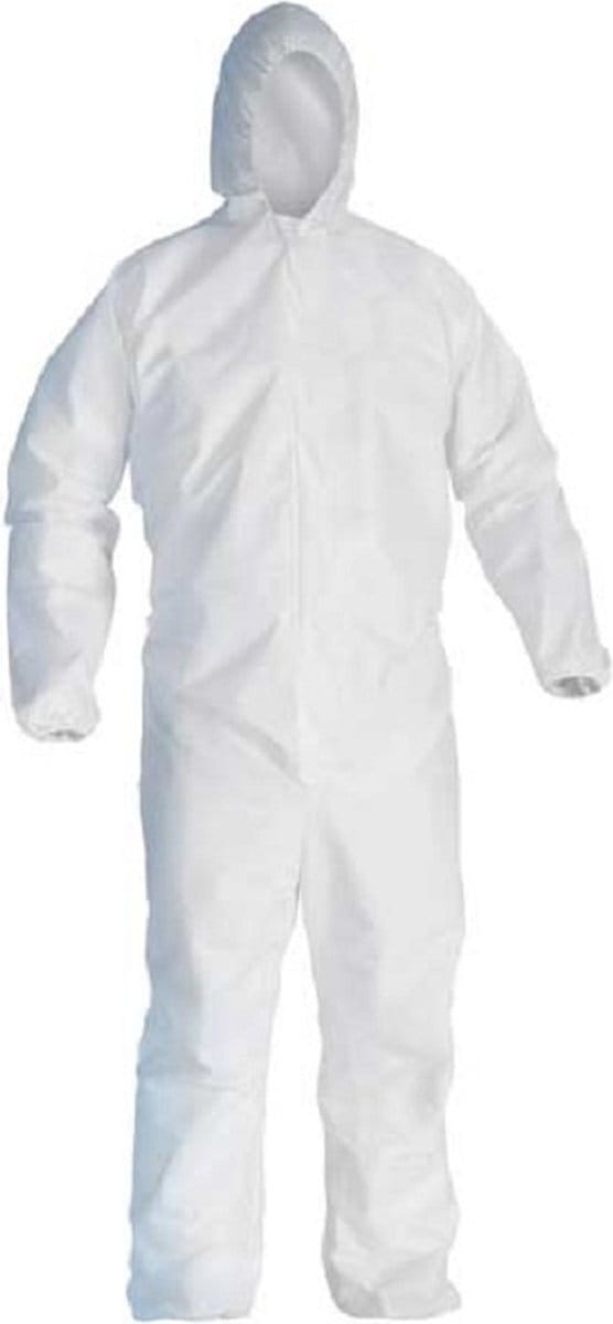 Wegwerp Overall Premium - 10 stuks - One Size - Schildersoverall - Coverall - Klussen - DoeHetZelf - Professioneel - Scheurbestendig - Santex