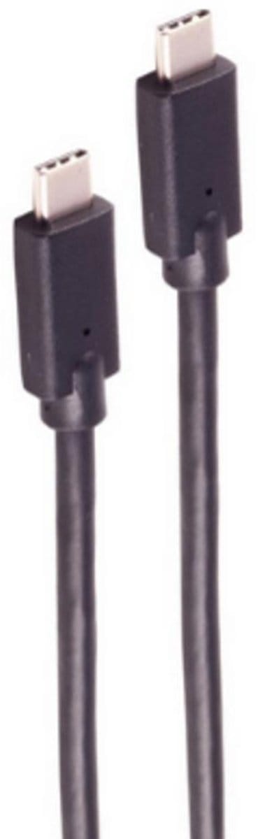 shiverpeaks BS13-62015 USB-kabel USB 3.2 Gen 2x2 0,5 m USB C 20 Gbit/s Zwart