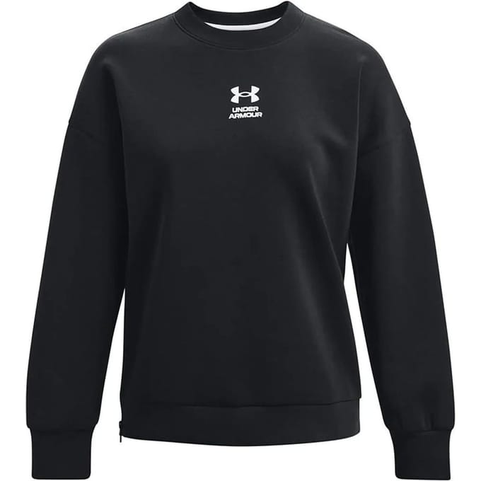 Under Armour Summit Knit Dames Zwarte Oversize Sweater