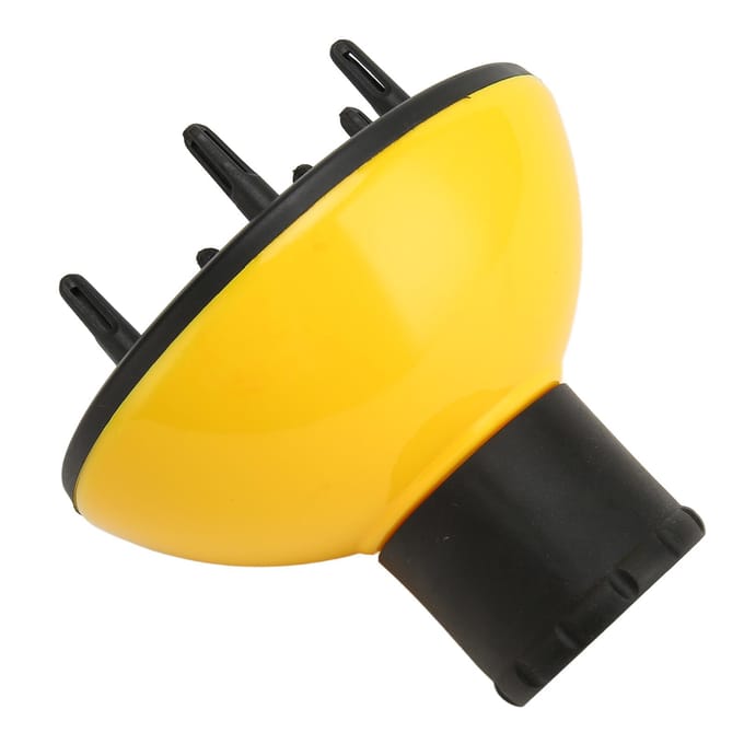 Diffuseur de sèche-cheveux ABS Distribution uniforme Gain de temps Facile à installer Diffuseur de cheveux universel pour