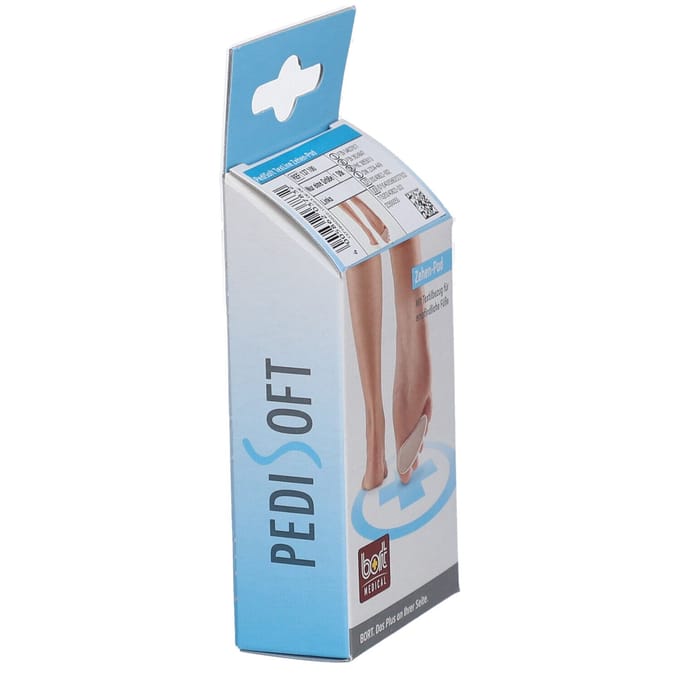Bort Pedisoft Texline hamerteenkussen links, 137100, per stuk