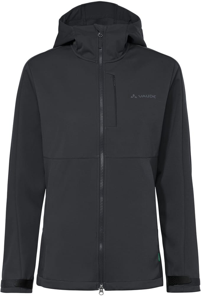 VAUDE All Year Elope Softshell Jas II, Softshell Jas, Dames Outdoor Sportjassen, Niet-waterdicht, Winddicht, Softshell, Capuchon, Regular fit
