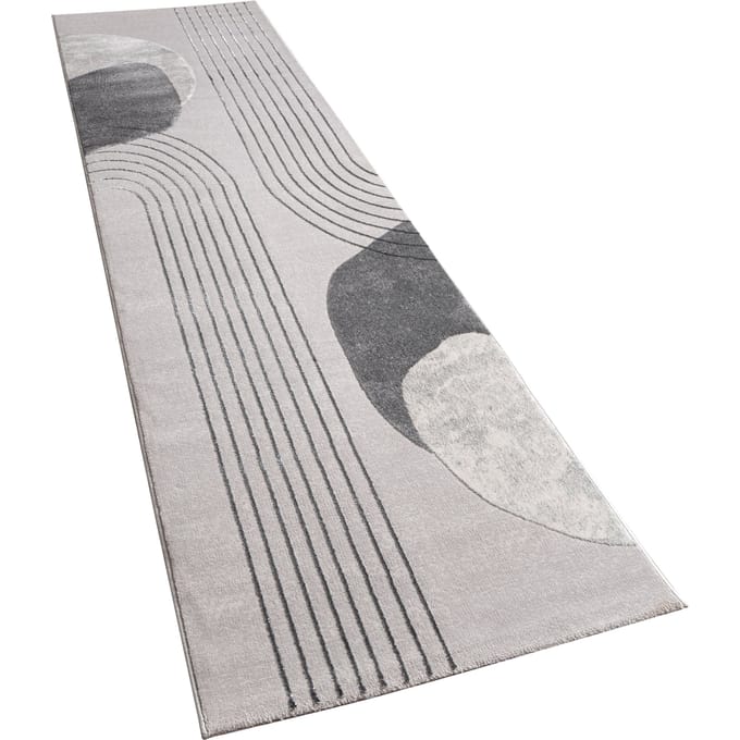 Tapijt Tiana grijs  80x300 cm