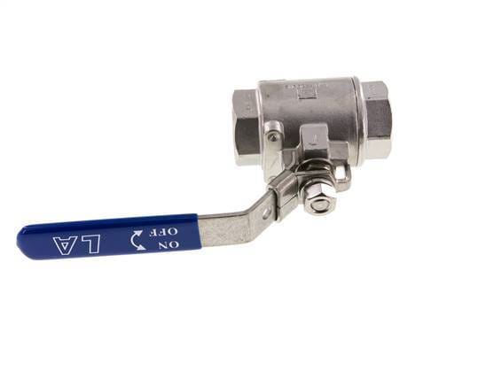 G 1 inch RVS Kogelkraan met Ontluchting - BL3SH-MVT-100