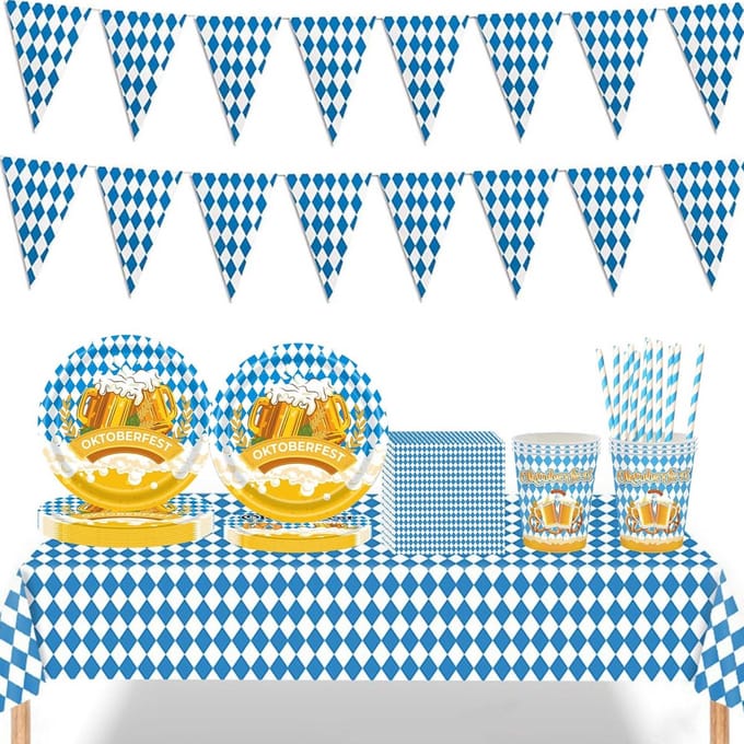 Solidchoice - Bierfestival Feestserviesset voor 16 Gasten