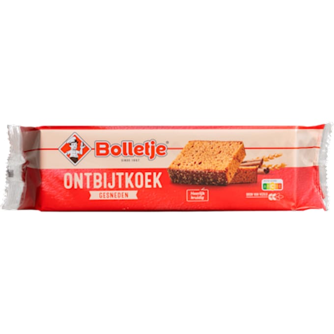 Ontbijtkoek naturel gesneden