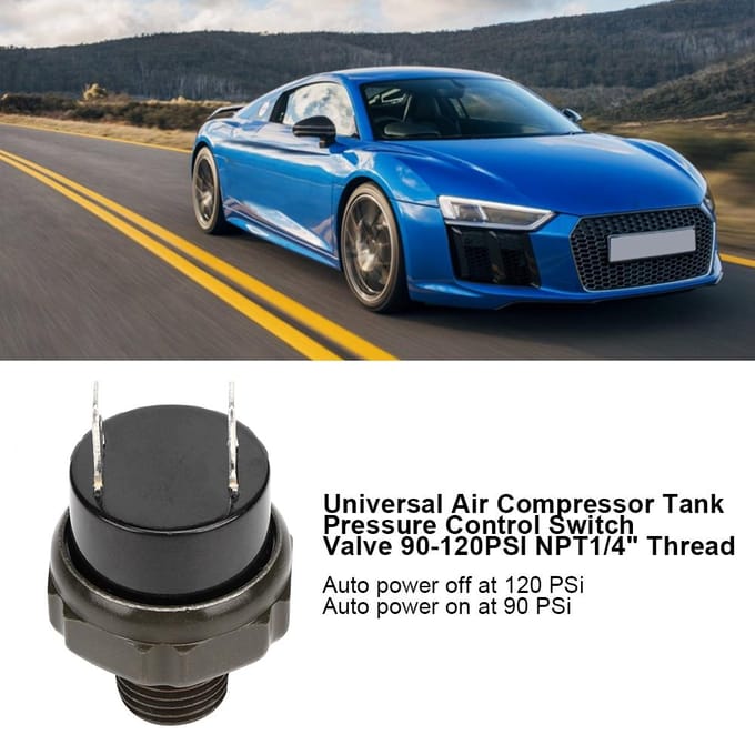 Universele Luchtdrukschakelaar voor Compressor Tank 90120PSI NPT14  Draad