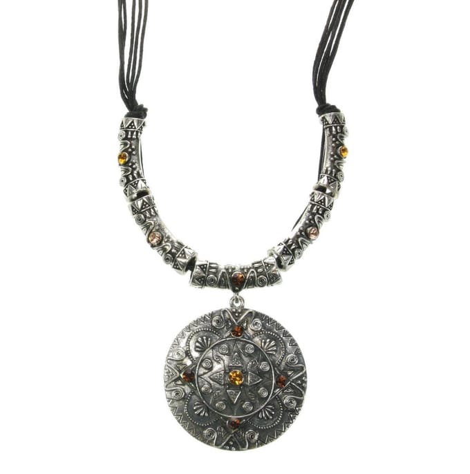 Behave - Ketting - Design met Steentjes - 37 cm + Verlengketting