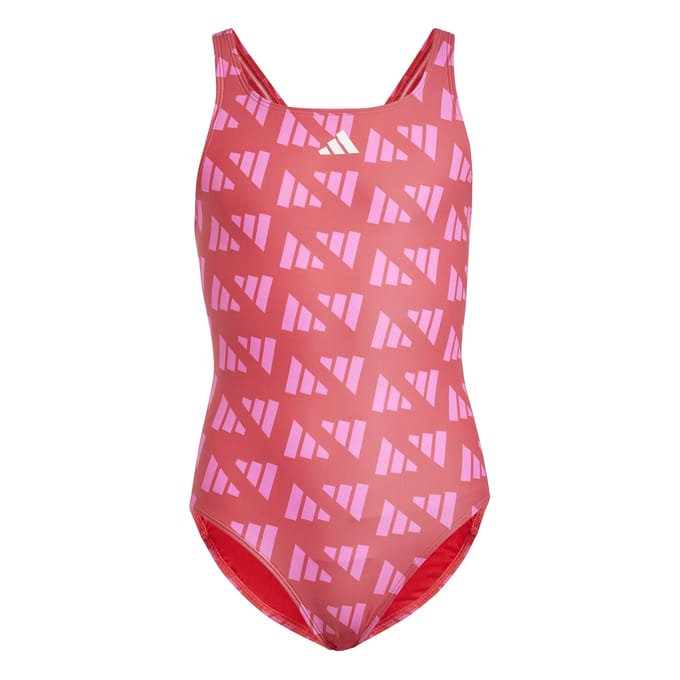 adidas Performance Logo Graphic V-Back Badpak Kids - Kinderen - Rood