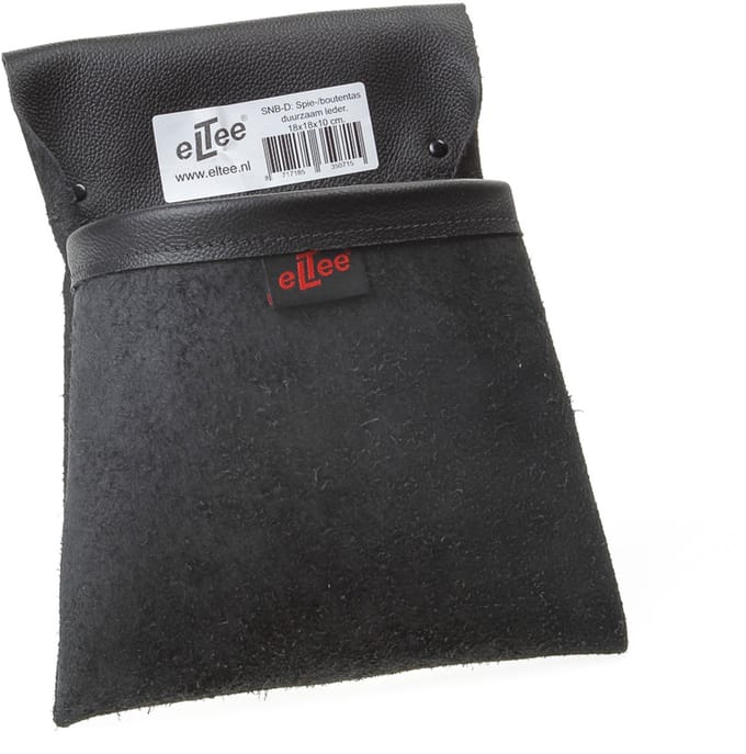 Eltee Spie-boutentas leder bib