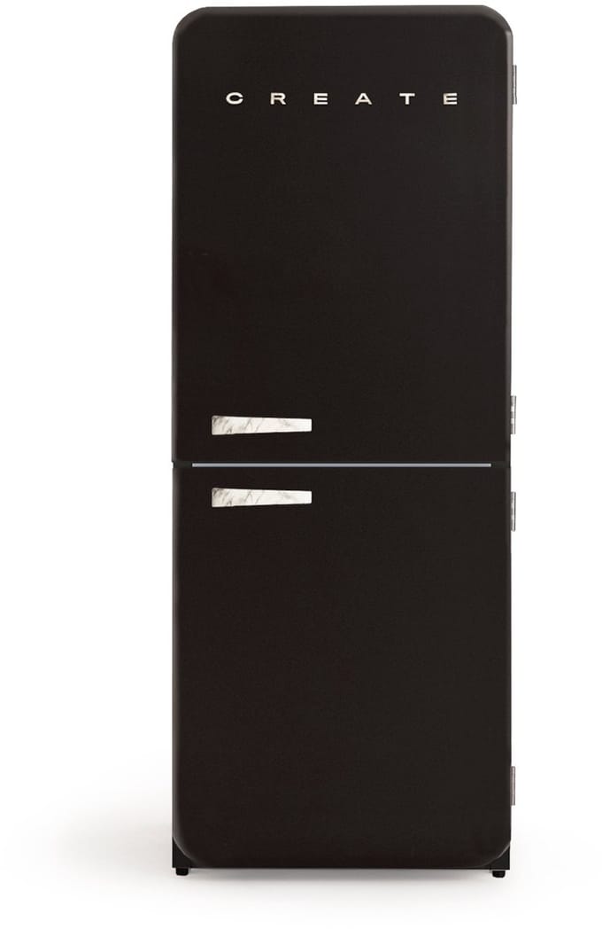 CREATE - Koelkast in retro stijl - FRIDGE RETRO COMBI 401 L