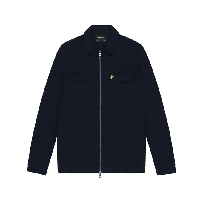 Blazer Lyle &amp; Scott JK1910V HARRINGTON SOFTSHEEL-Z271 DARK NAVY